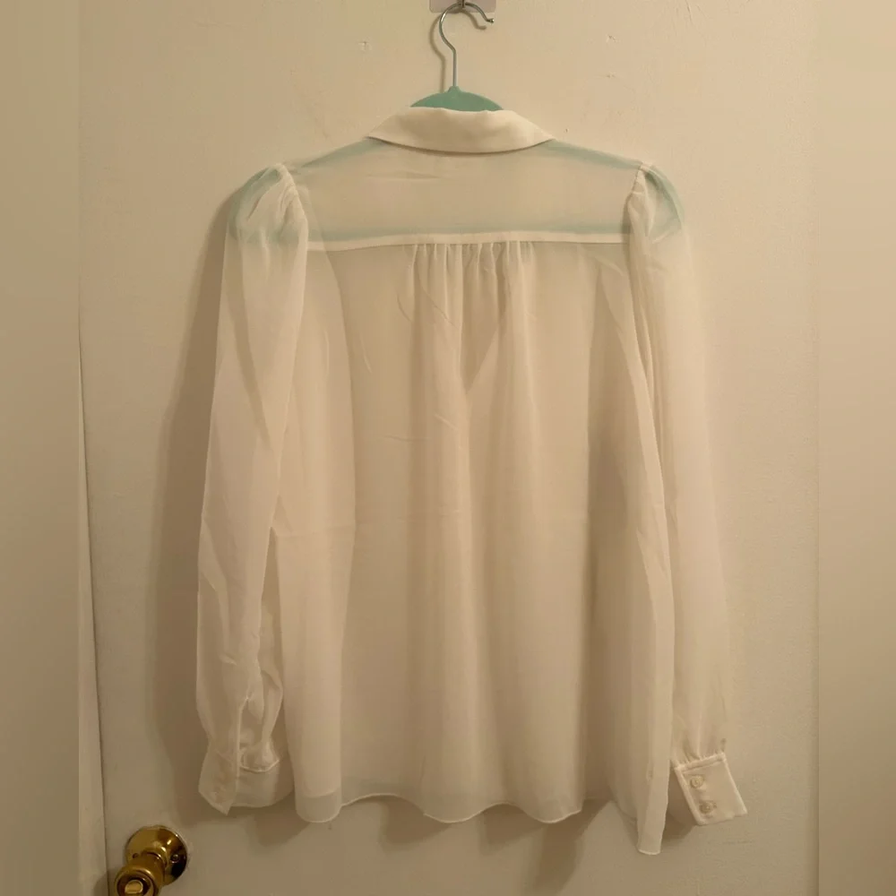 NWT Aritzia Wilfred Josephine Blouse - Picture 5 of 7